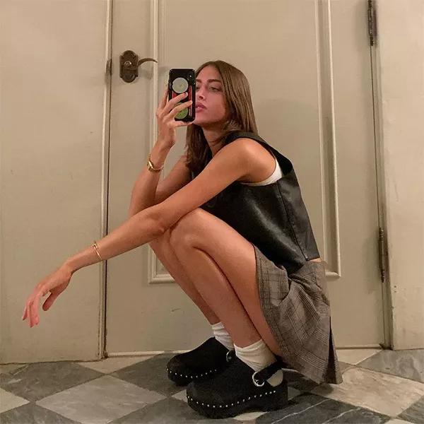 圆头鞋怎么搭配衣服好看,圆头鞋的教程