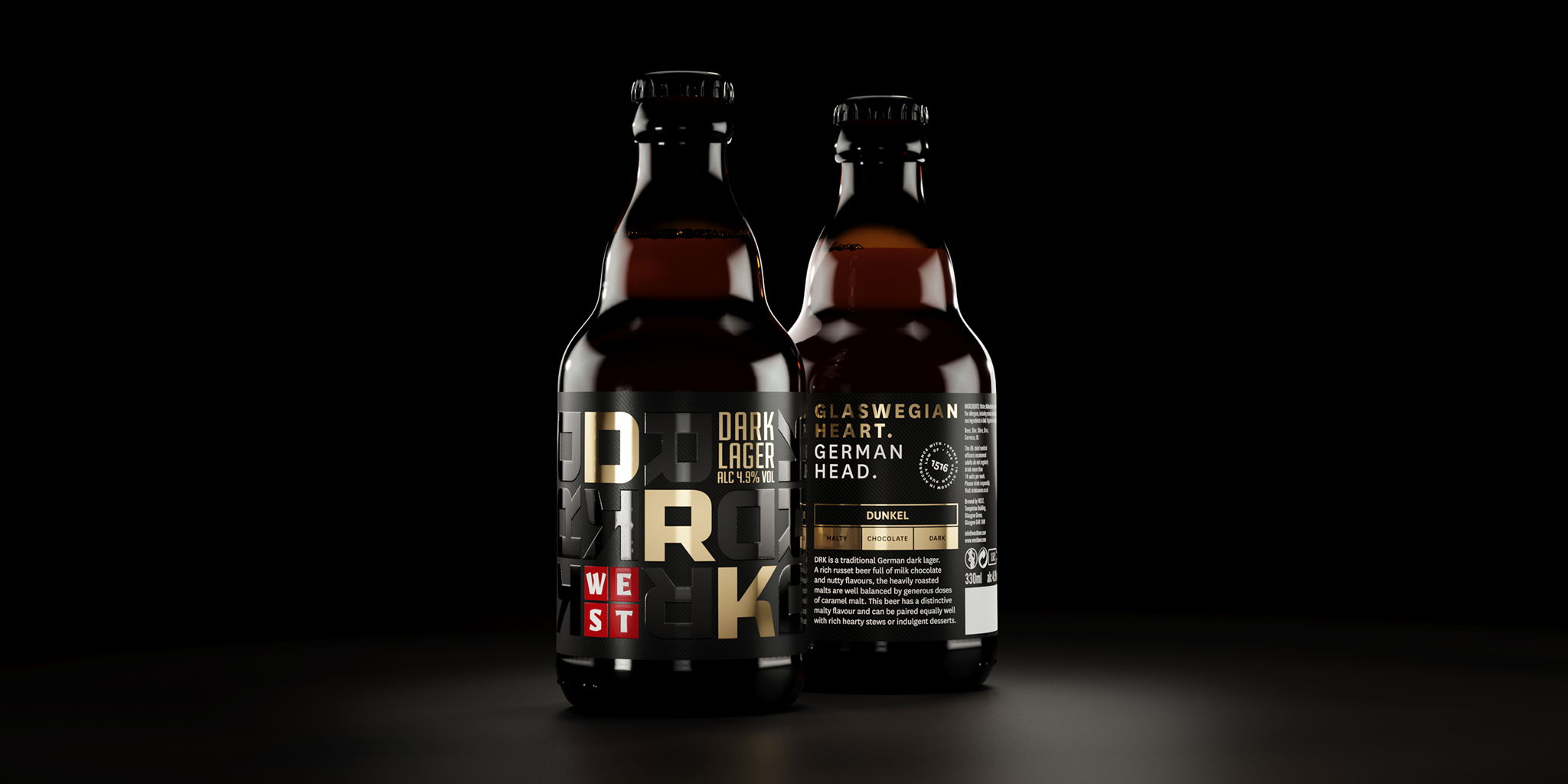 啤酒品牌视觉设计,鲜啤酒设计风格