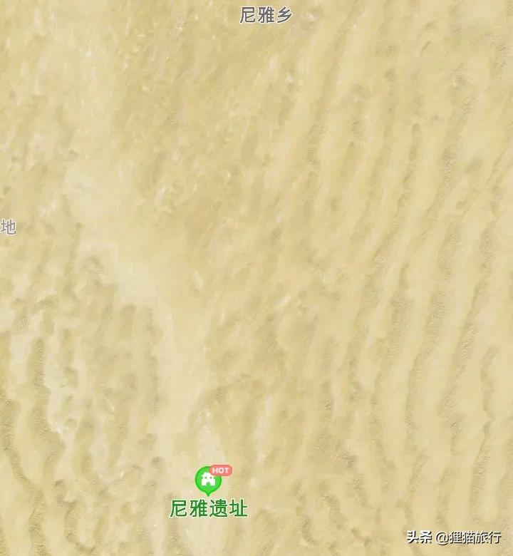 和田地区民丰县尼雅遗址,新疆民丰尼雅