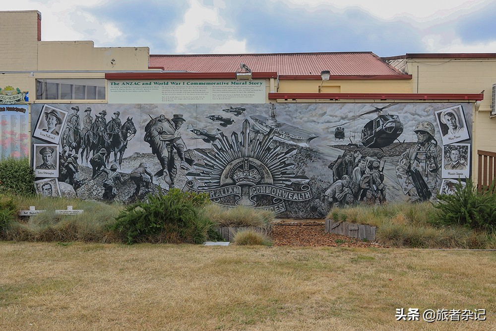 谢菲尔德壁画小镇图片,塔斯马尼亚壁画小镇谢菲尔德小镇