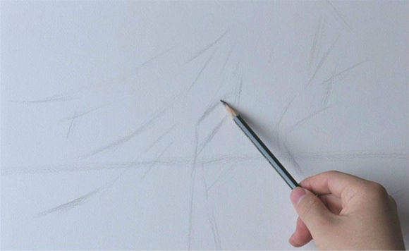 衬布的素描画法,衬布素描画法校考