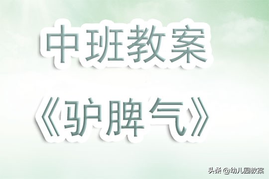 幼儿园中班脾气犟个案分析记录,幼儿园毛驴拉磨反思