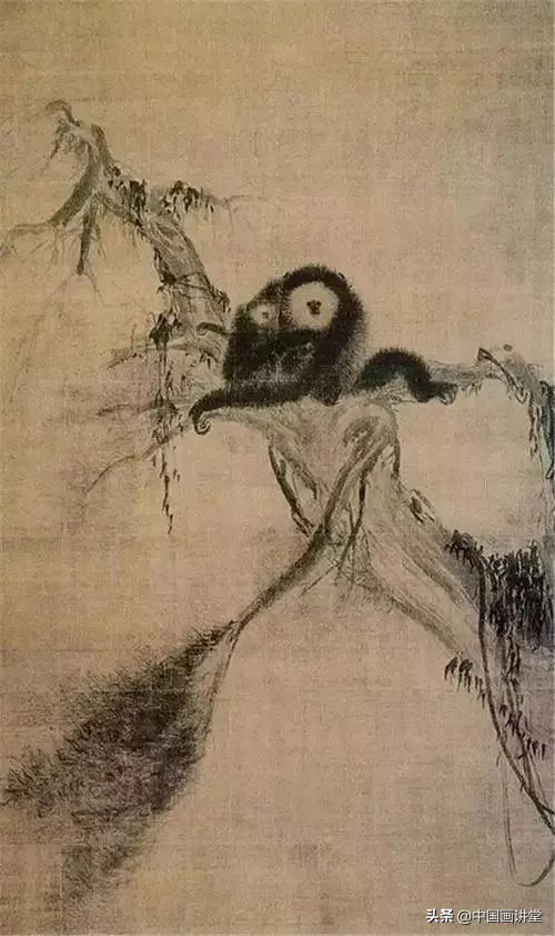 国画猴子入门教学,国画猴子简单的画法