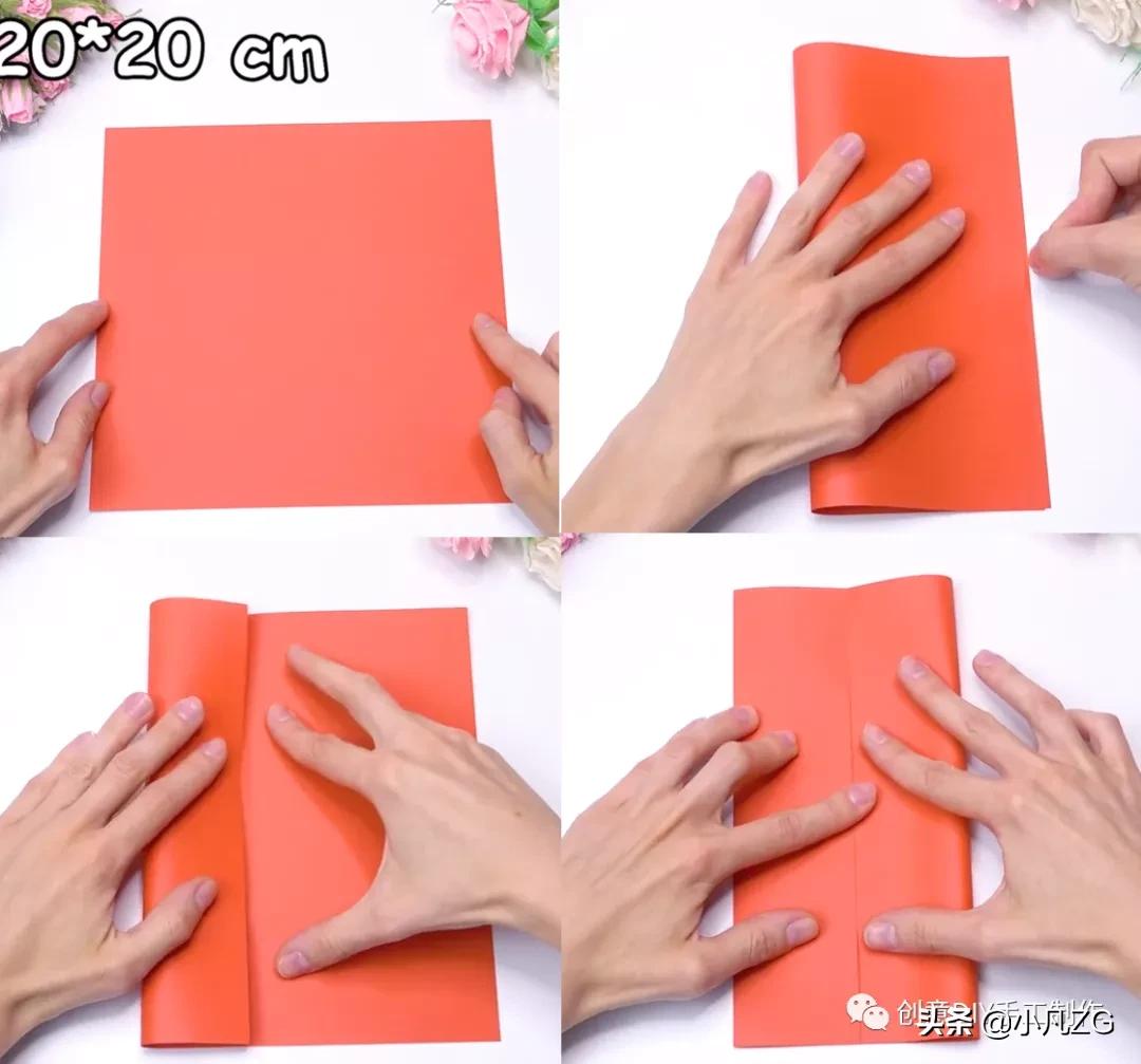 一张纸折精美花蝴蝶教程,会飞纸蝴蝶折法慢教程