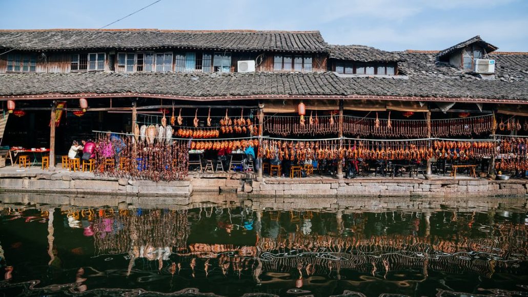 江南年味古镇,这个古镇很有特色