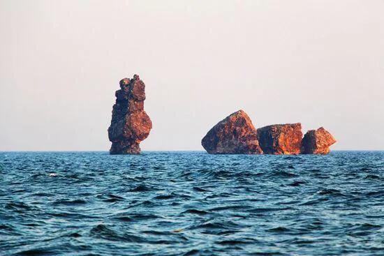 辽宁网红海滩,辽宁海滩全景图