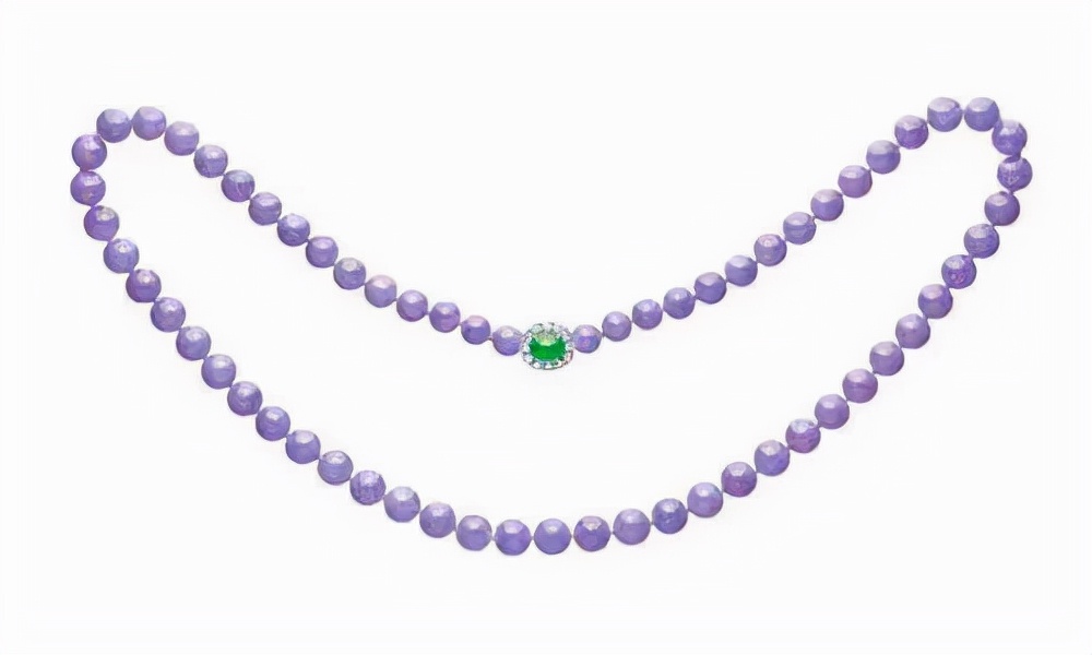 紫罗兰翡翠见光图片,紫色的翡翠都会见光失色吗