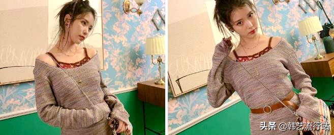 先睹为快：2021春季韩版针织衫新款在明星和模特中流行出现