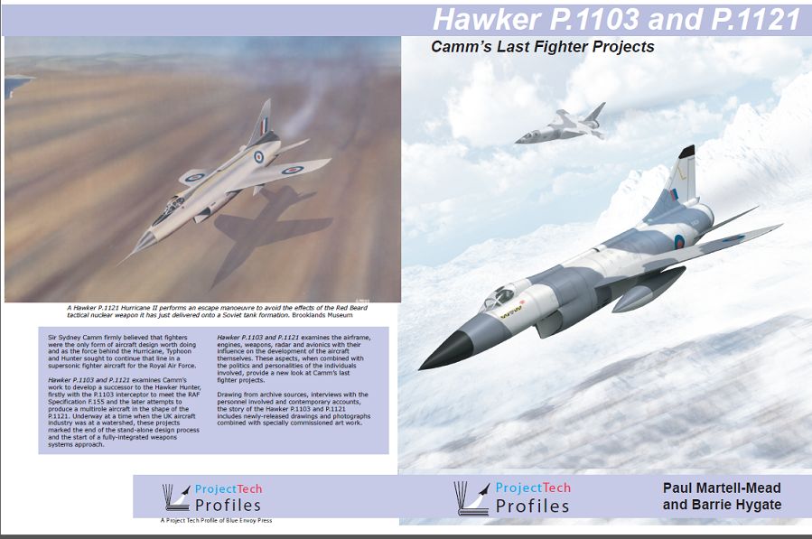 滚回绘图板-航空史上那些被淘汰的方案26-霍克P.1103/1121