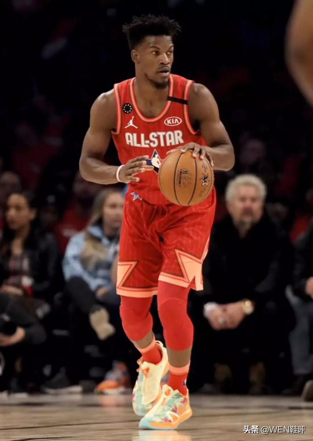 nba全明星球员上脚球鞋,nba2019全明星球鞋上脚