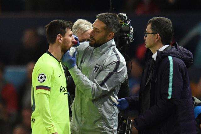 梅西被打得最惨的一次,梅西心酸瞬间