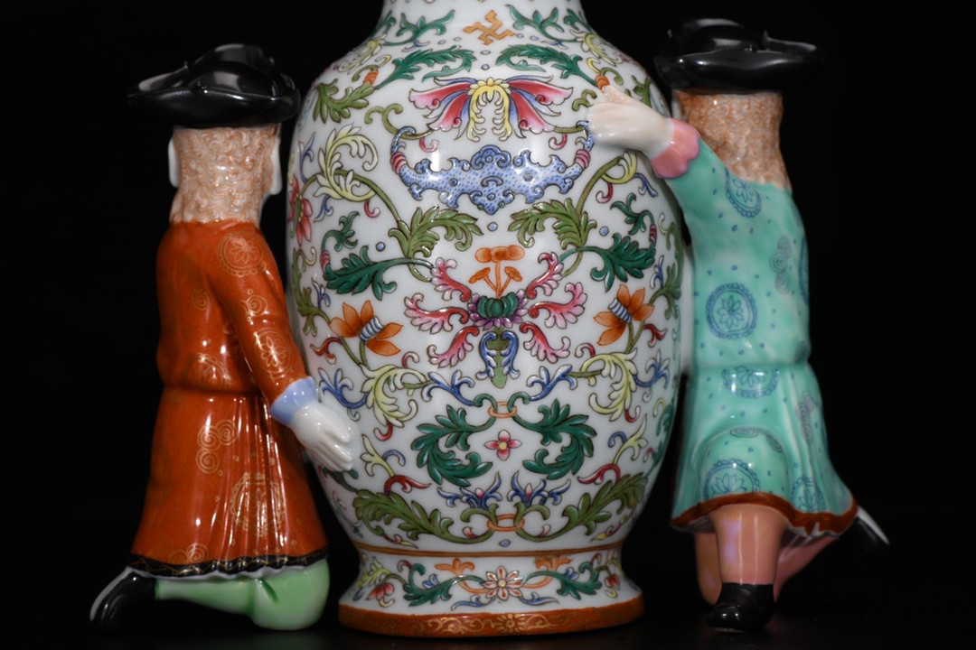 清代官窑珐琅彩将军罐,清代官窑珐琅彩鉴定方法