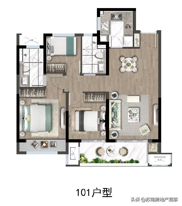 三家千亿房企聚焦,高铁新城北价值井喷在即