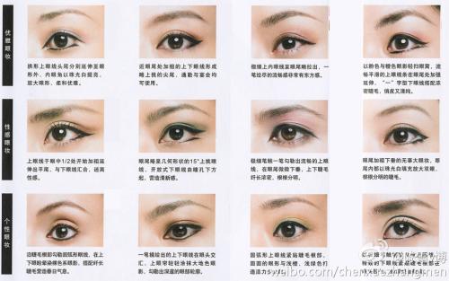 用眼线工具怎么画眼线,新手眼线液画眼线的技巧图解