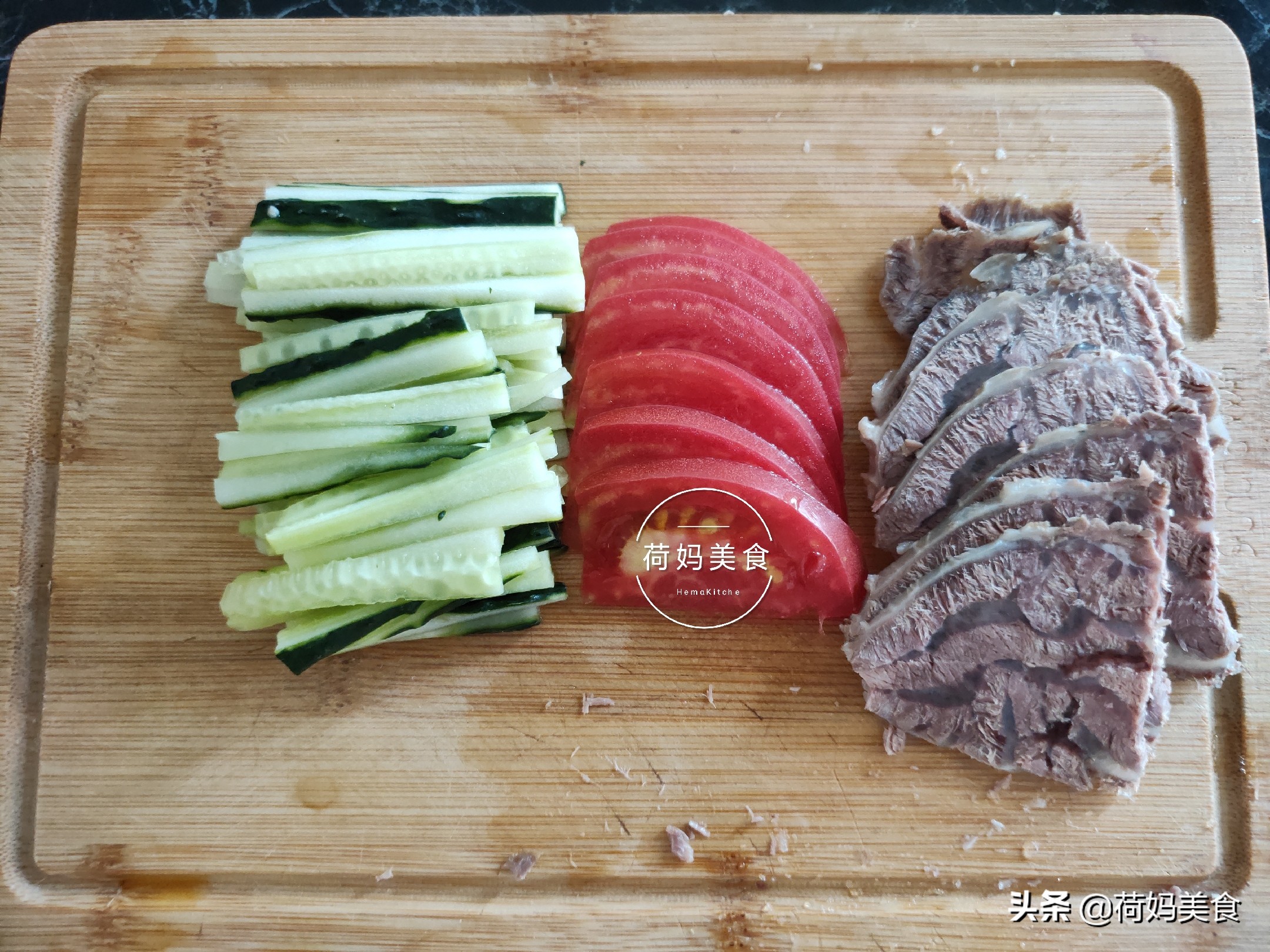 想吃烤冷面自己在家也能做,在家做冷面汤汁做法