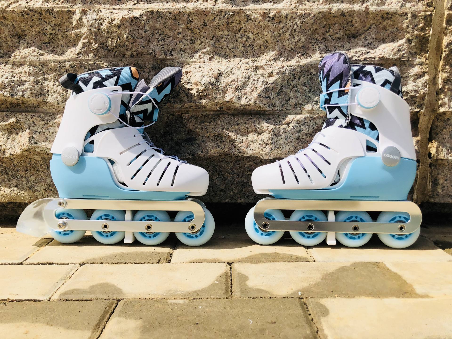轮滑鞋5-12岁初学者酷骑,cooghi酷骑儿童轮滑鞋测评