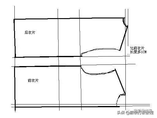 很适合新手学习的服装裁剪方法,服装裁剪教学新手入门零基础