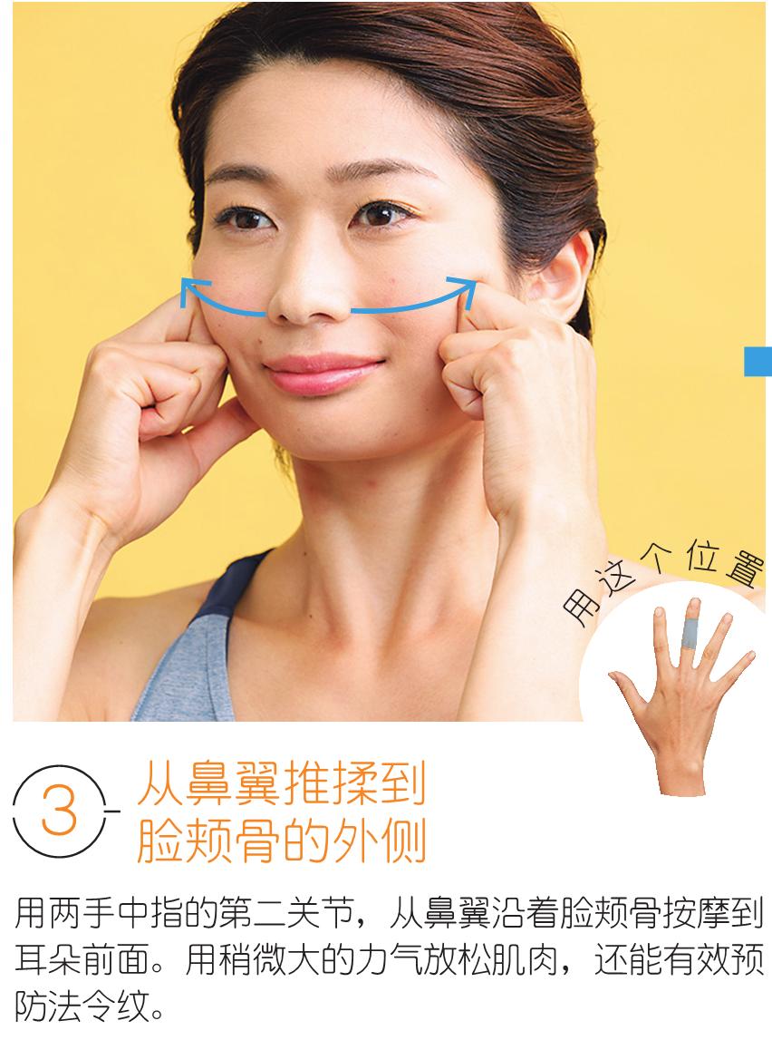 金莎过度按摩导致筋膜黏连，塑造小脸的按摩手法