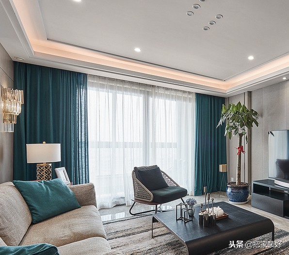 房子装修窗帘怎么设计好看,房子装修窗帘选什么颜色好看
