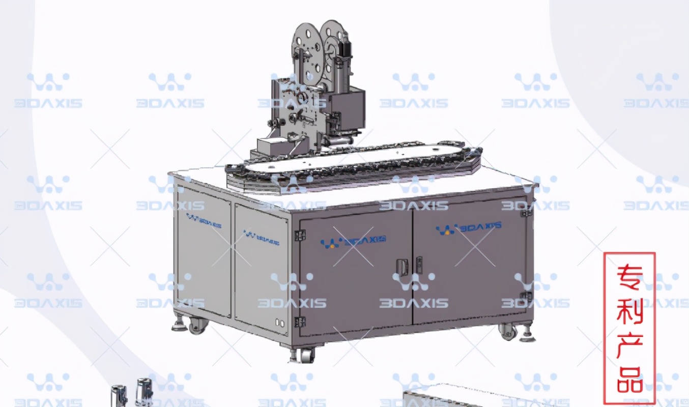 3DAxis禾维智能｜GTS精密环形输送线多工位激光打码系统