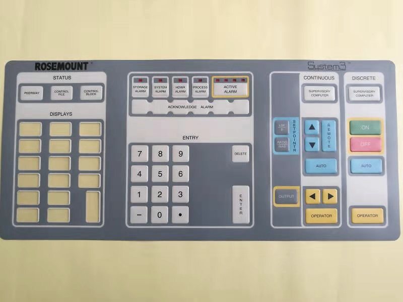 薄膜开关历史简介,薄膜式开关