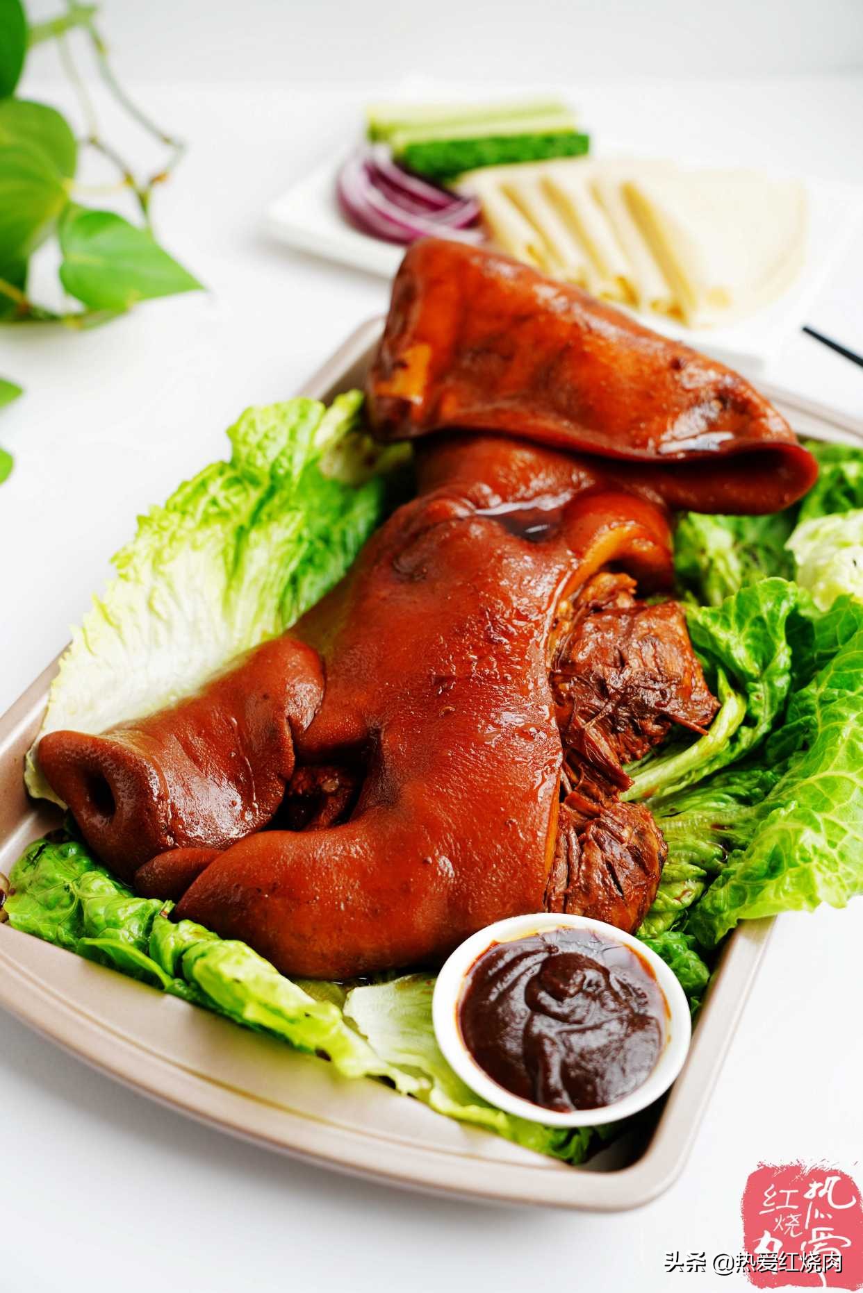 过年买了一个猪头寓意,年夜饭必备的猪头肉