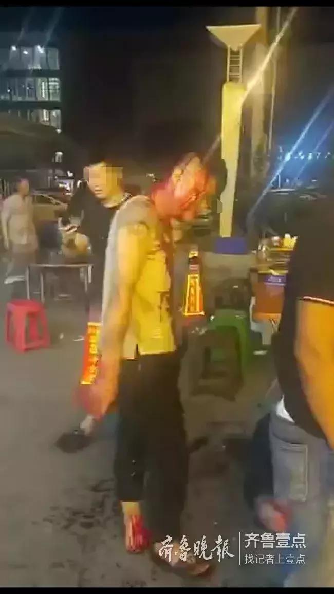 青岛城阳打架斗殴视频,城阳6人打人事件