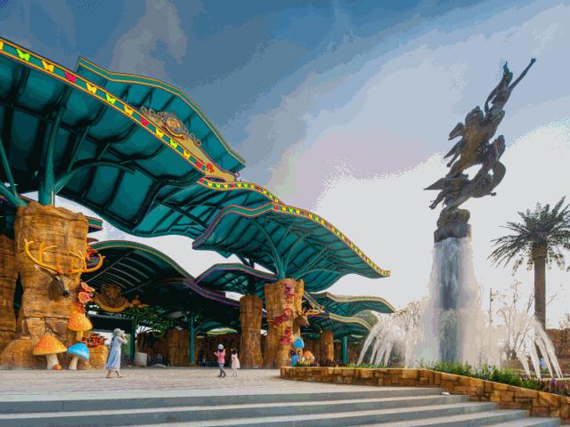 苏州水陆狂欢季,水陆双园游乐园含欢乐园门票