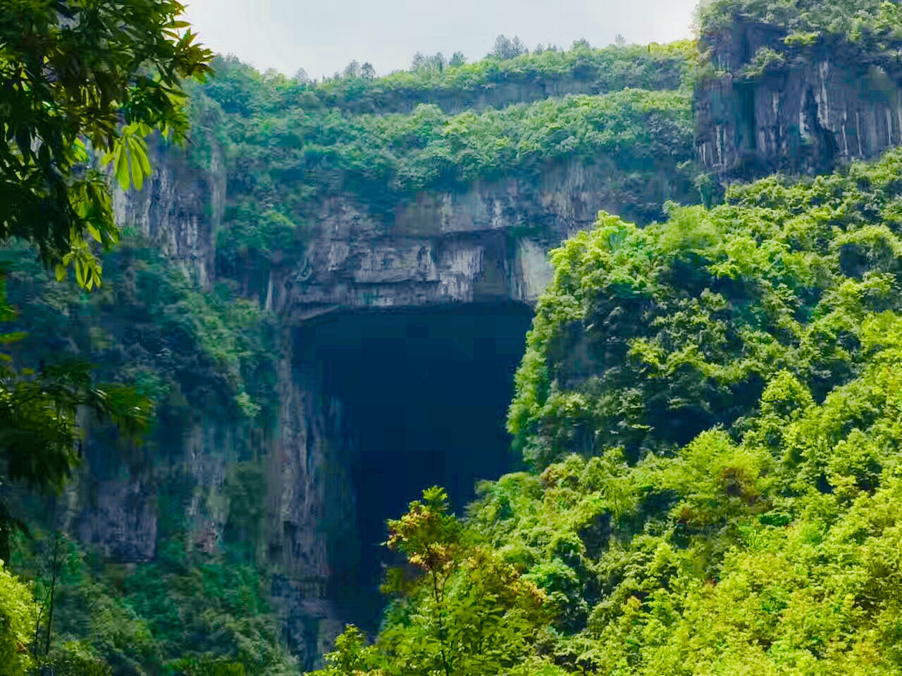 武隆坑人地方,武隆天坑三桥有什么坑