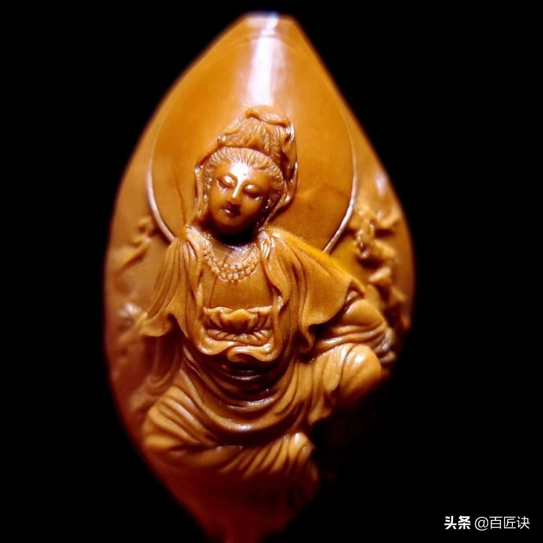 全手工橄榄核核雕手串,橄榄核手串柳叶核雕