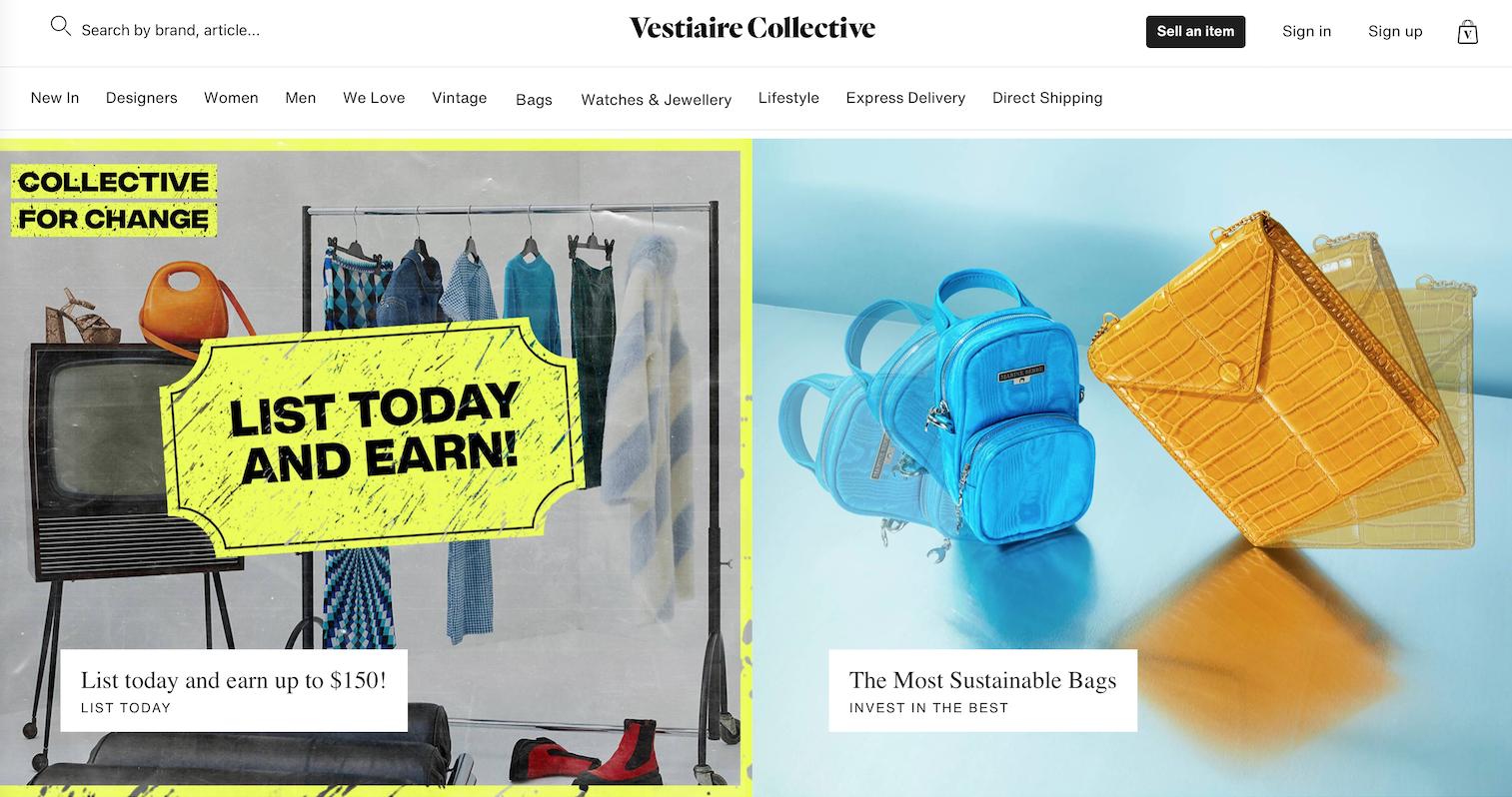 法国二手奢侈品交易平台广告,法国二手物品交易平台