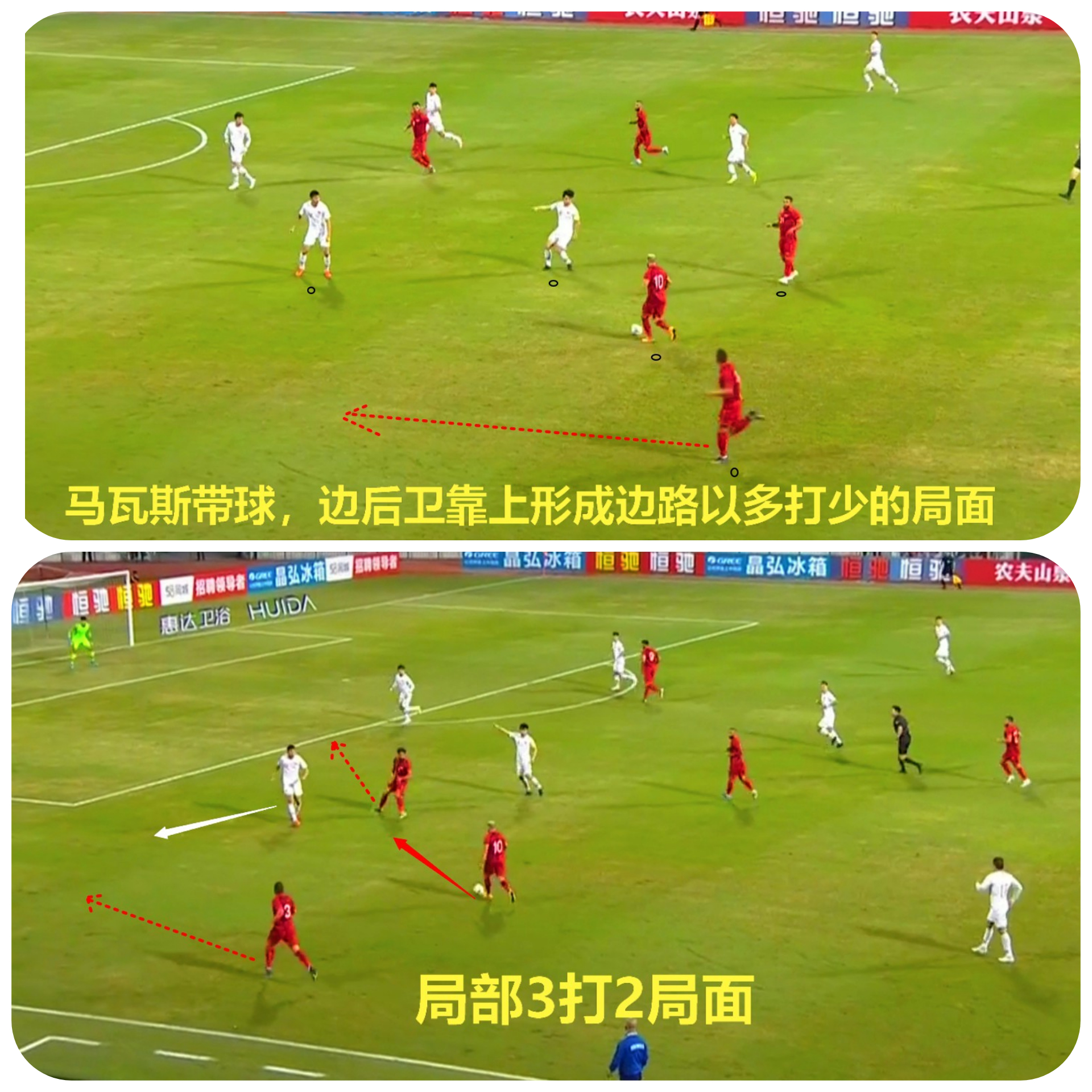 里皮首秀赢球分析,复盘国足两连败