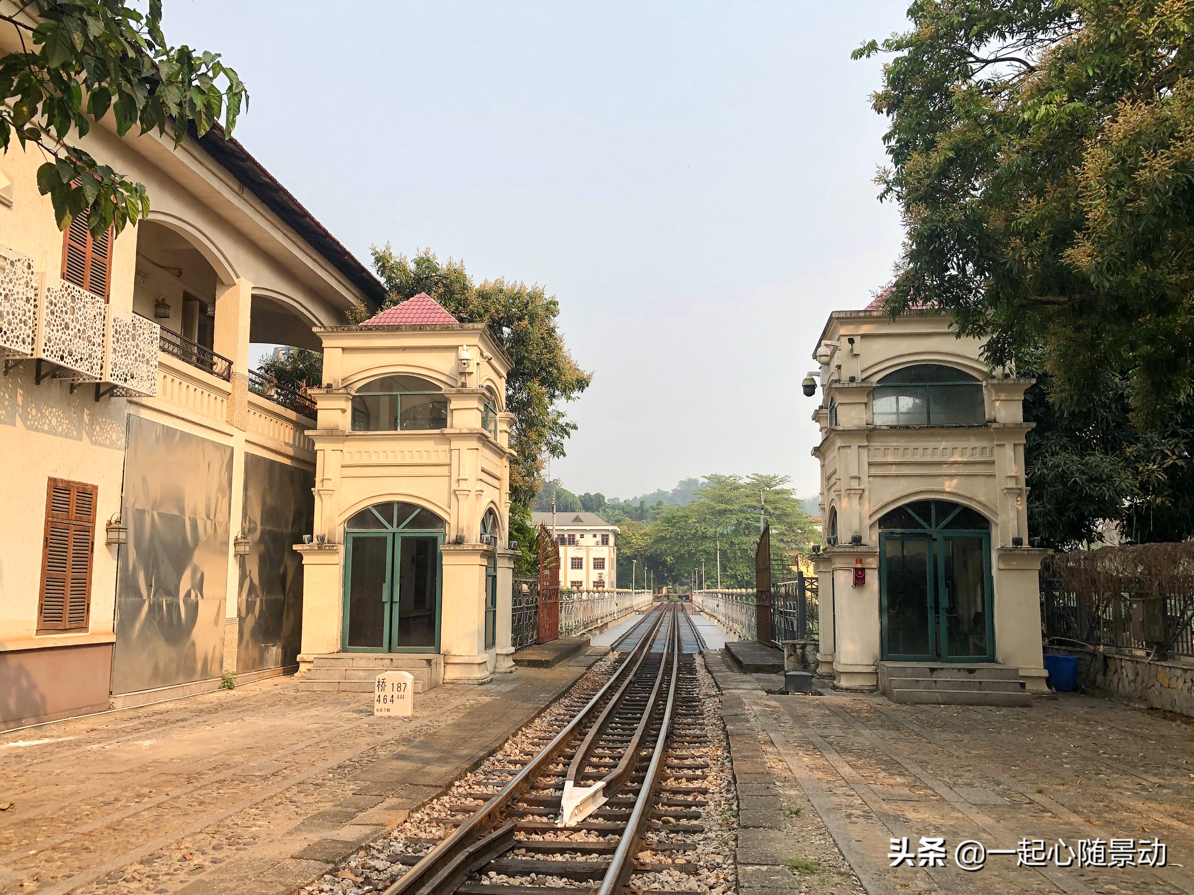 实拍中越边境云南河口口岸,云南中越边境河口一级口岸