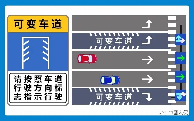 常见特殊车道之可变车道详解,老司机都碰到过哪些车道