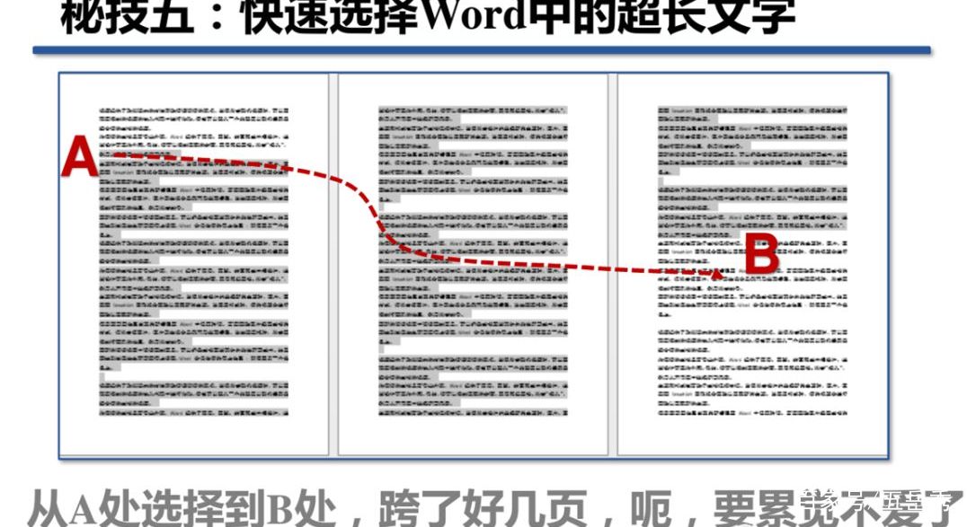 word鼠标拖动文字,word怎么用键盘选中文字