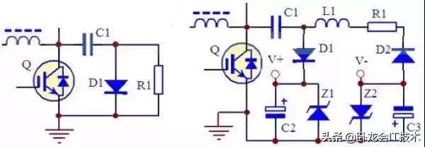 开关电源回收电路的原理,开关电源尖峰吸收电路