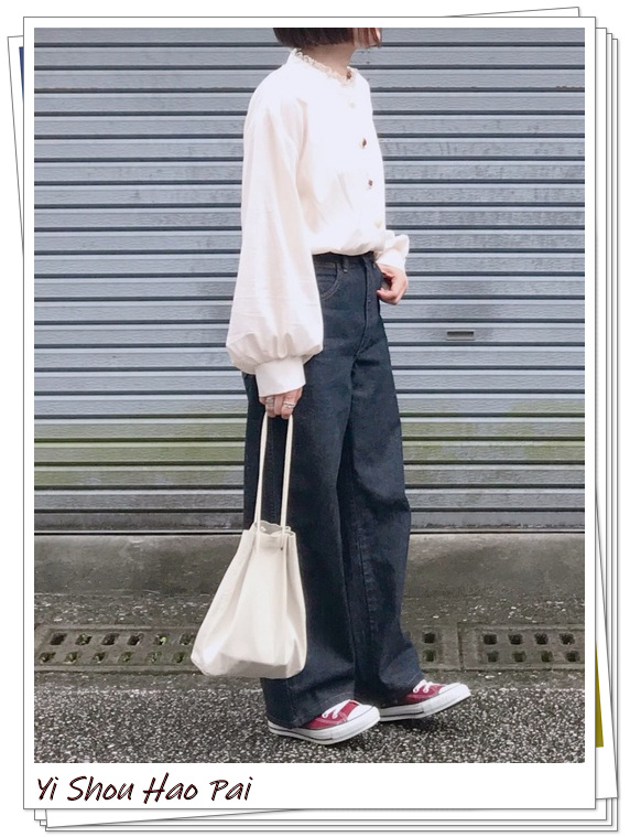 红色匡威鞋怎么搭配好看,红色匡威穿搭经典款