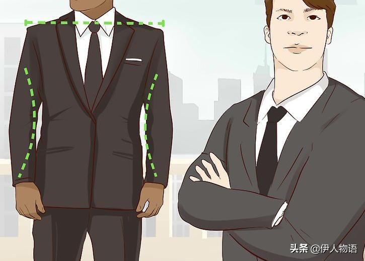 男士西装穿搭如何选择合适的西装,西装是男士的正装