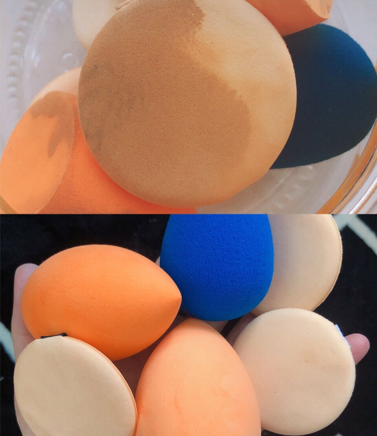 你知道你的美妆蛋多脏吗,美妆蛋里面的污垢怎么去掉