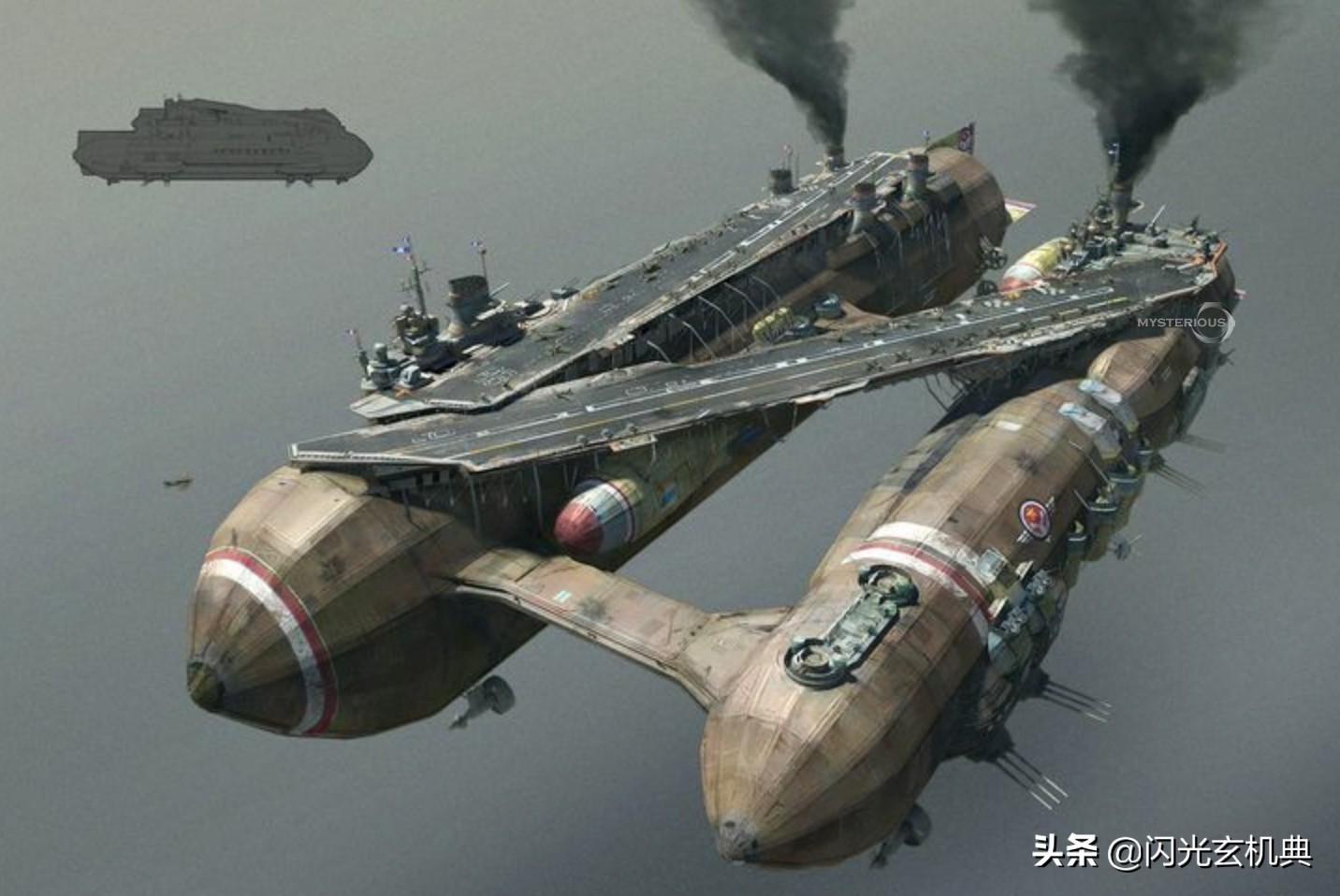 科幻场景原画作品集,科幻幻想绘画震撼的