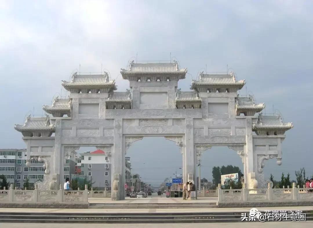 石牌坊石雕图片大全,各样式的石牌坊