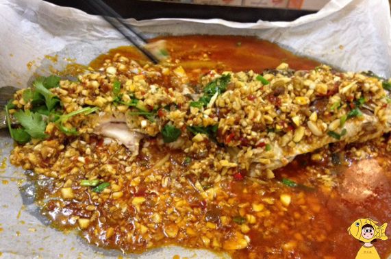 正宗汉中纸包鱼,汉中美食纸包鱼排行