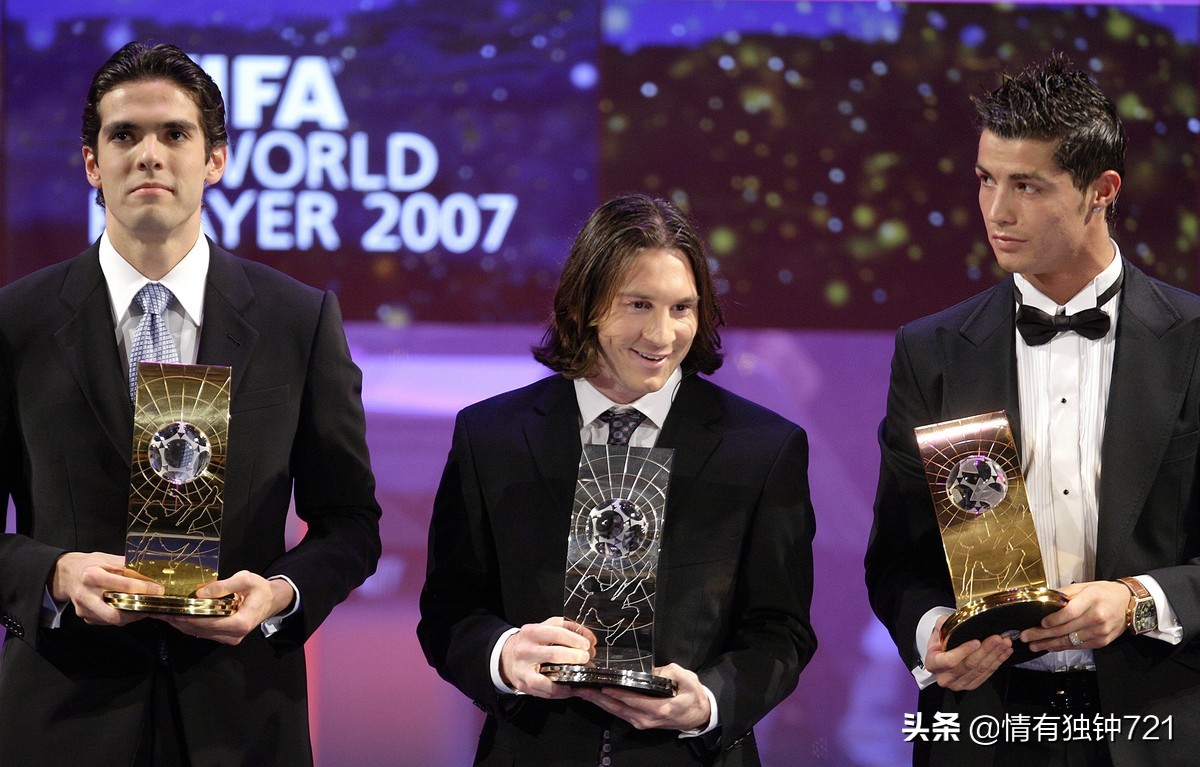 c罗梅西卡卡金球得主,卡卡梅西c罗金球奖