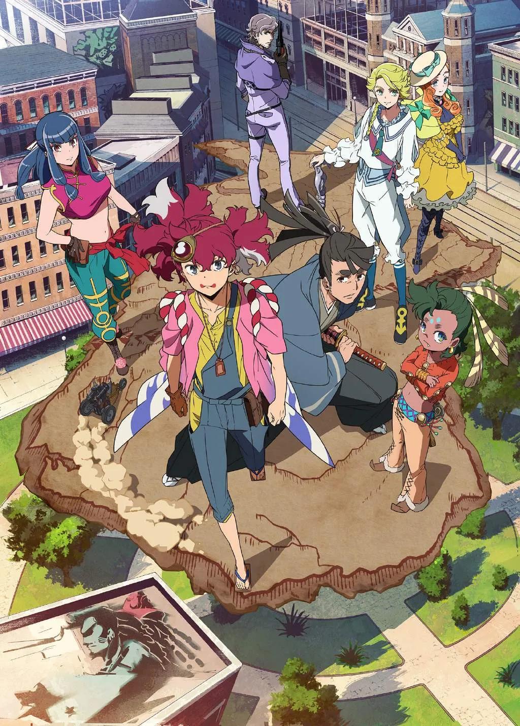 明治年间的横穿美国大赛？这部动画开局就是日式的西部狂野