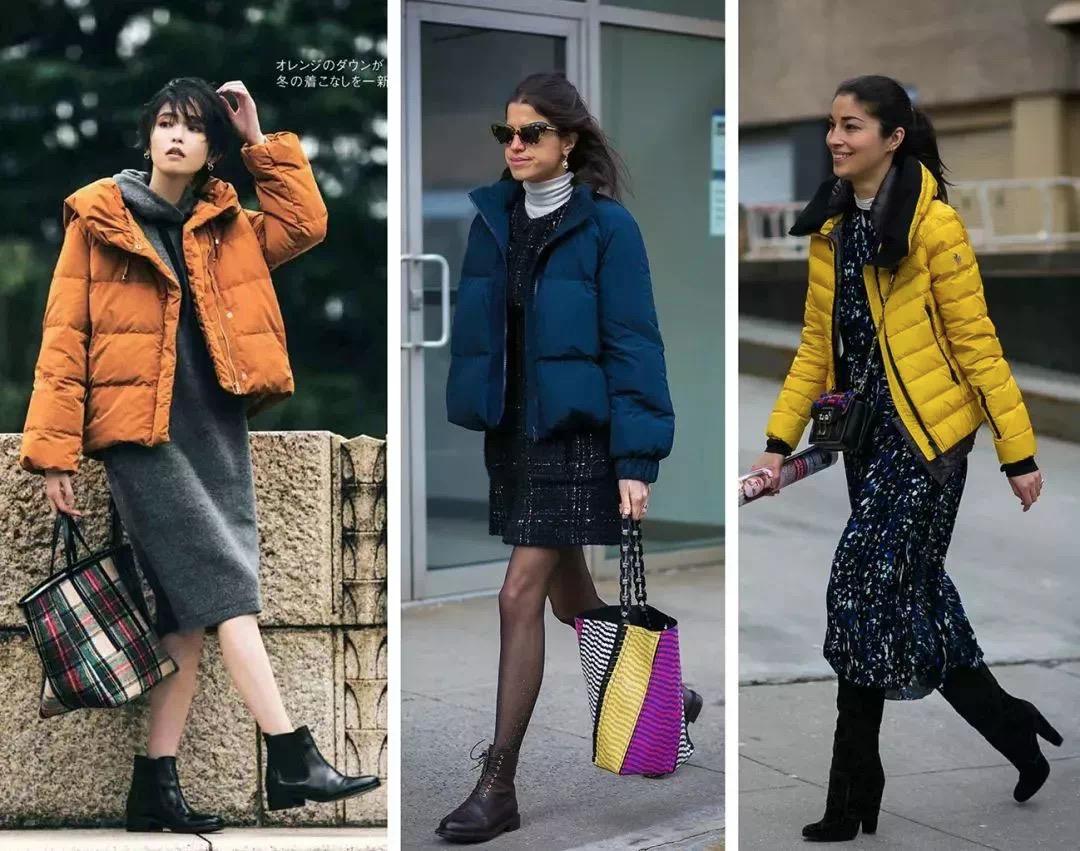 保暖又显瘦的羽绒服穿搭技巧,羽绒服减龄穿搭技巧