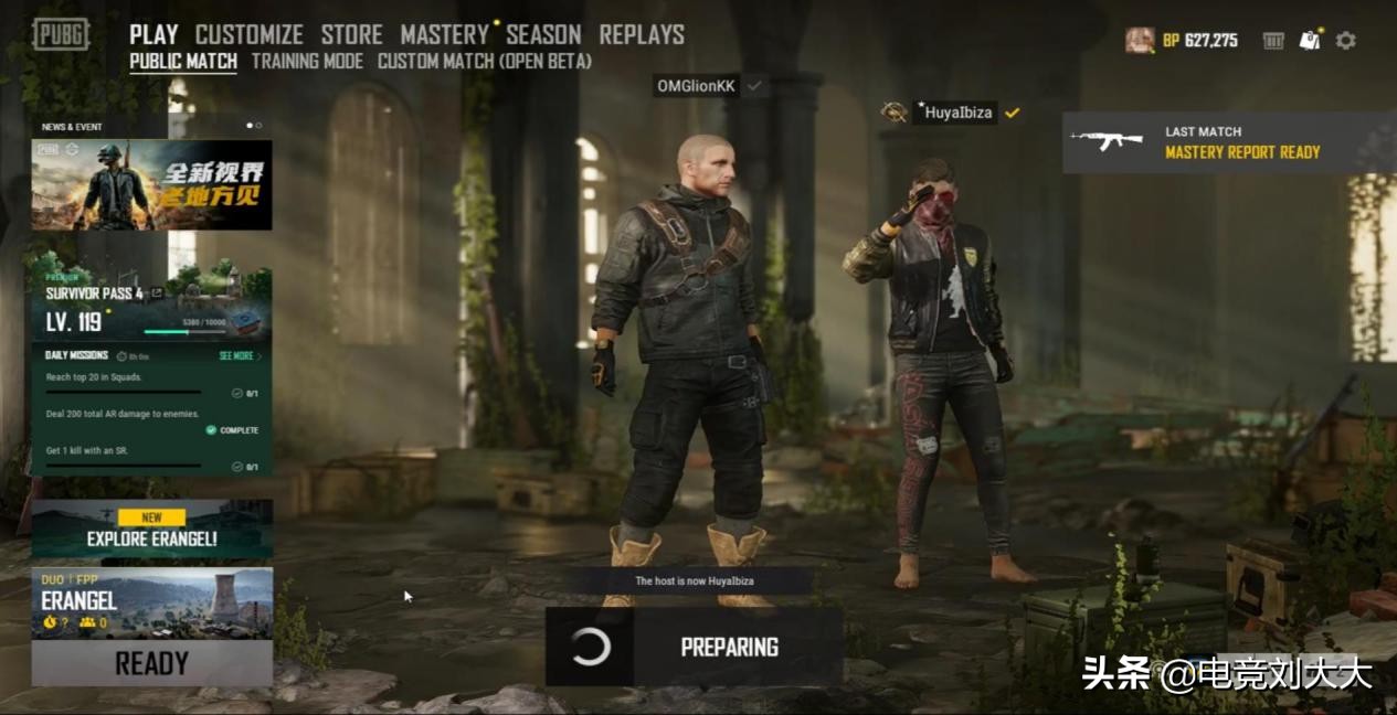 绝地求生zpy单局13杀,lionkk与ibiza