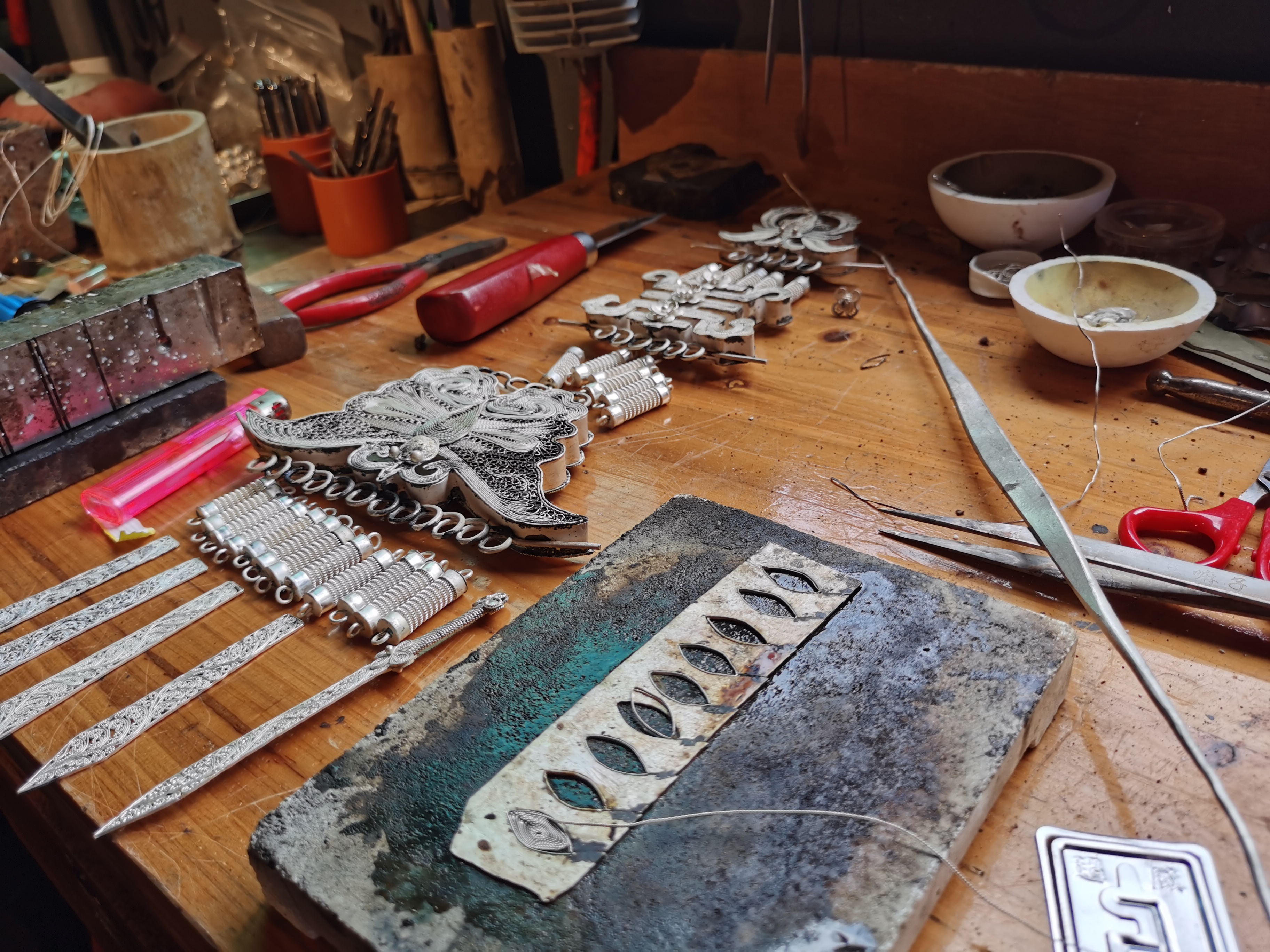 在融水苗寨,融水苗族非遗文化