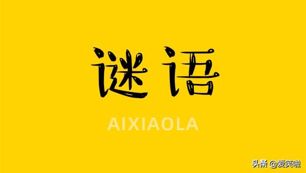 猜谜语大全集有答案,一年级下册第4课猜谜语朗读跟读