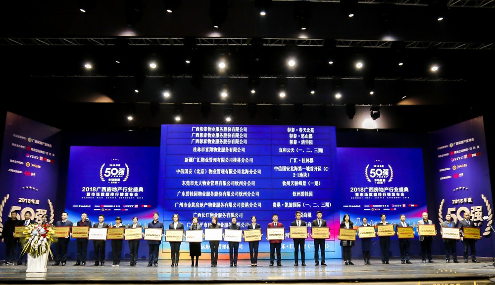 2019广西房地产盛典,2023广西房地产行业盛典