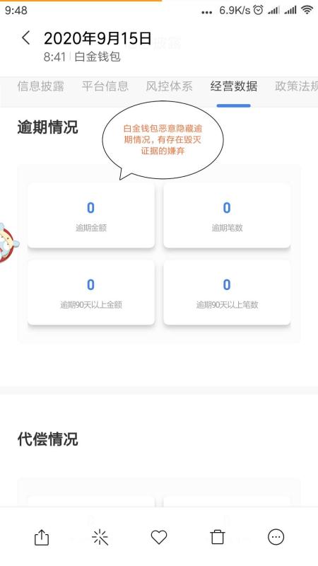 白金最新消息,白金钱包逾期